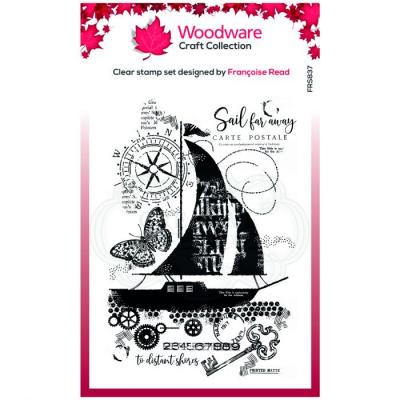 Creative Expressions Woodware Clear Stamps - Sail Away